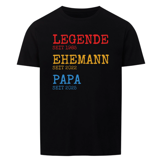 Legende Ehemann Papa -- T-Shirt Unisex