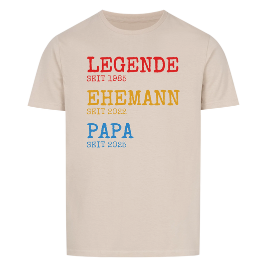 Legende Ehemann Papa -- T-Shirt Unisex