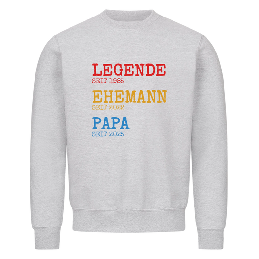 Legende Ehemann Papa -- Sweatshirt / Pulli