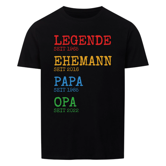 Legende Ehemann Papa Opa -- T-Shirt Unisex
