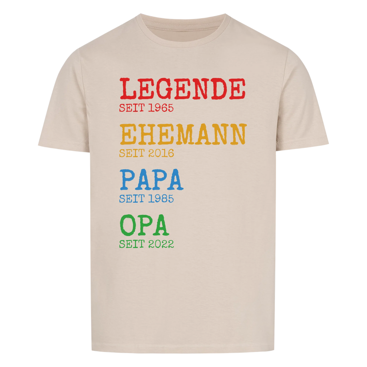 Legende Ehemann Papa Opa -- T-Shirt Unisex