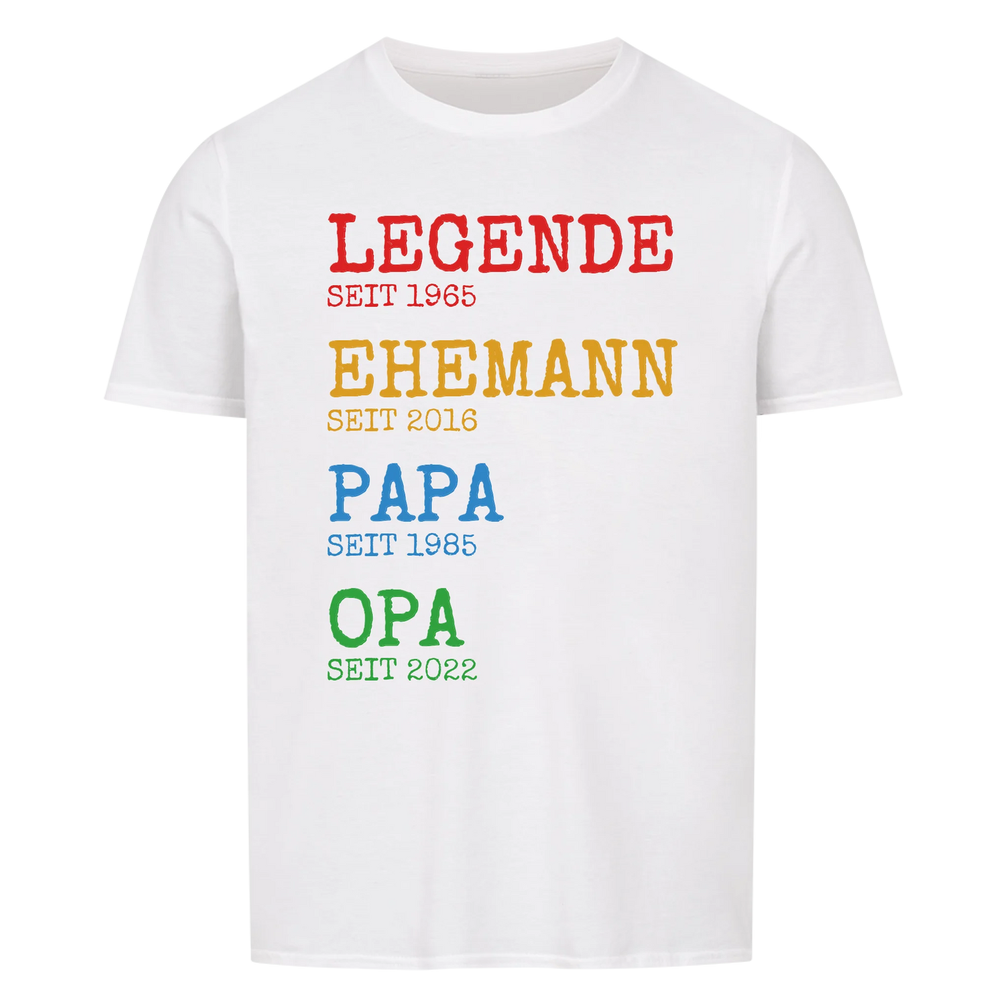 Legende Ehemann Papa Opa -- T-Shirt Unisex