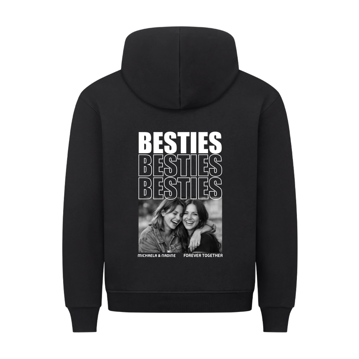 BESTIES - FOREVER - SOULMATES - BEST FRIENDS -- Premium Hoodie