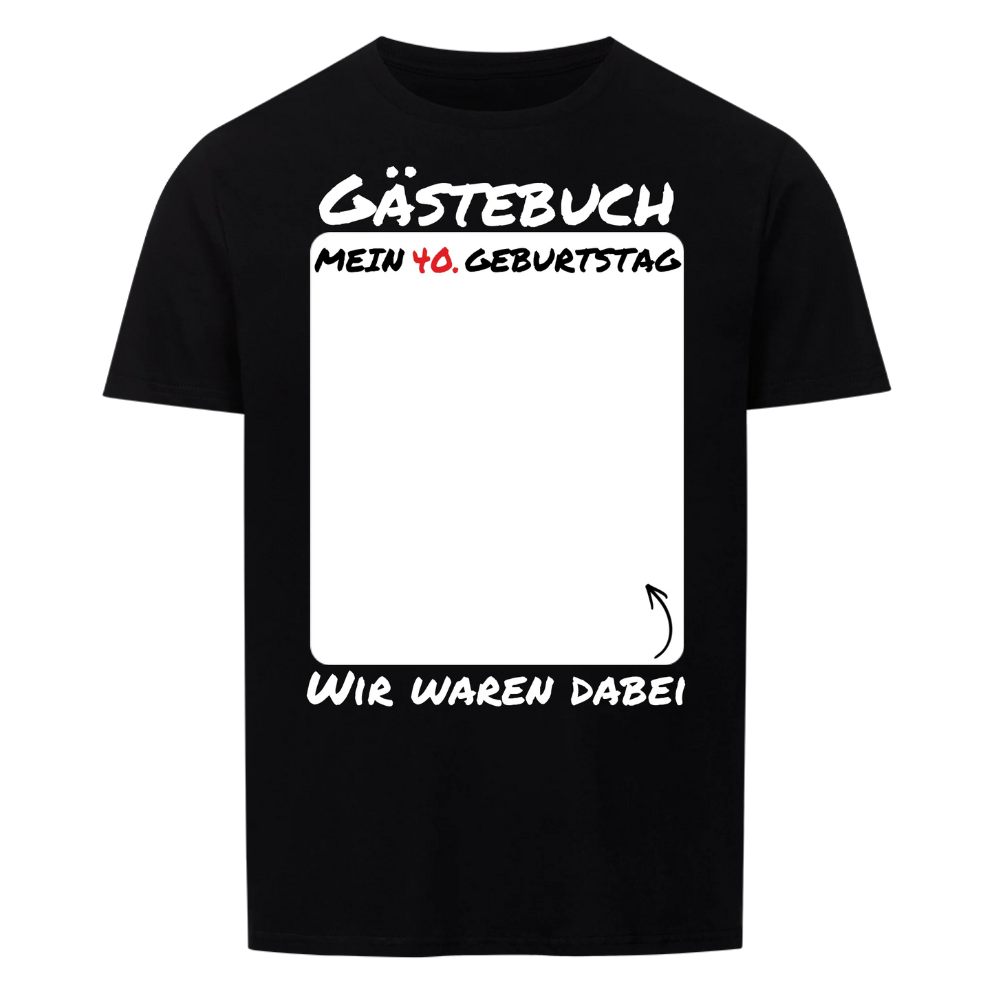 Gästebuch -- T-Shirt Unisex