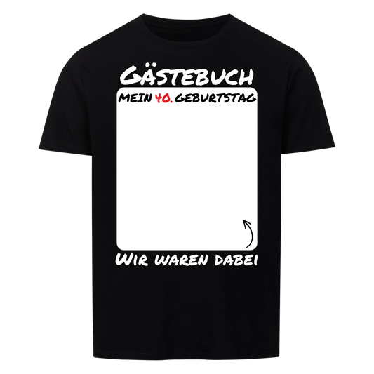 Gästebuch -- T-Shirt Unisex
