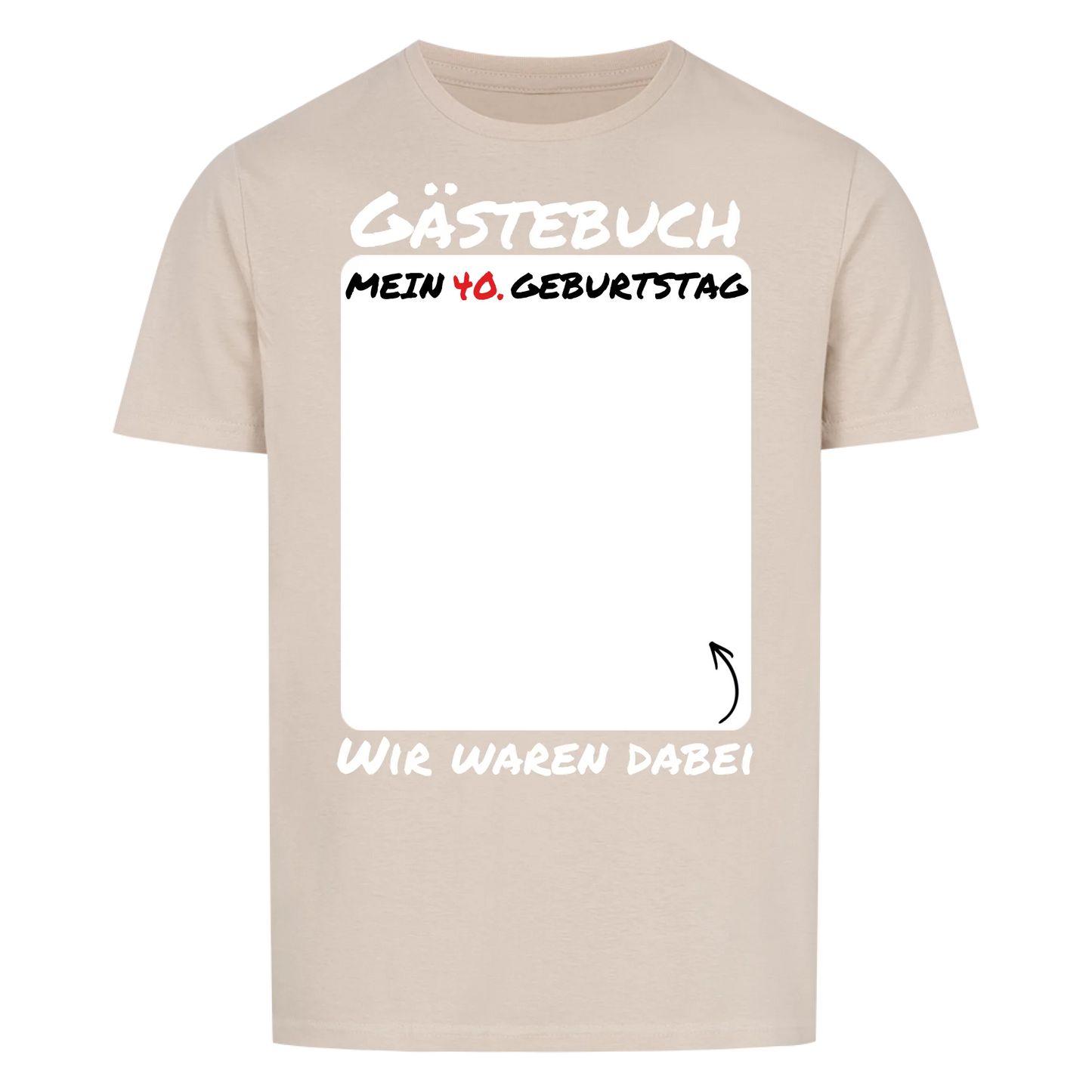 Gästebuch -- T-Shirt Unisex