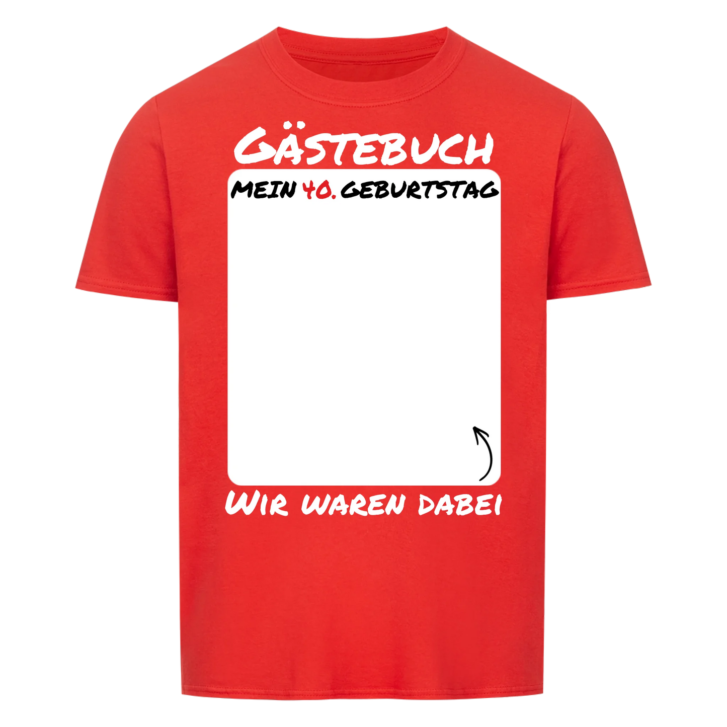 Gästebuch -- T-Shirt Unisex
