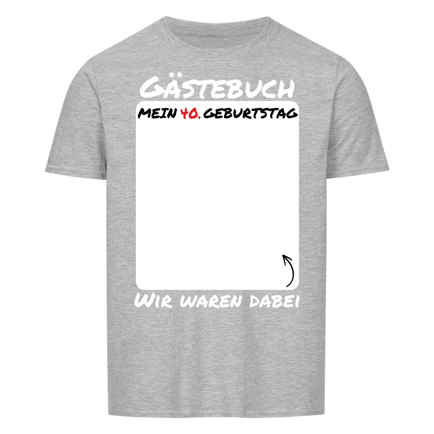 Gästebuch -- T-Shirt Unisex