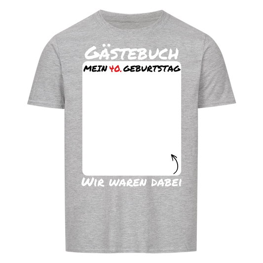 Gästebuch -- T-Shirt Unisex