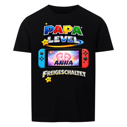 Papa Level freigeschaltet -- T-Shirt Unisex