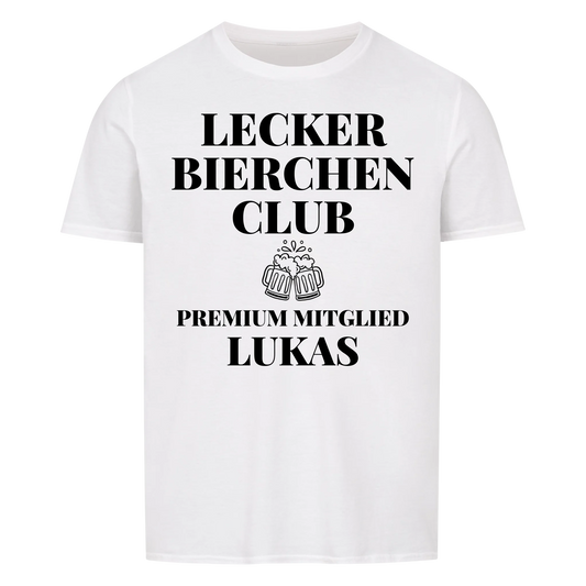 Lecker Bierchen Club Premium Mitglied -- T-Shirt Unisex