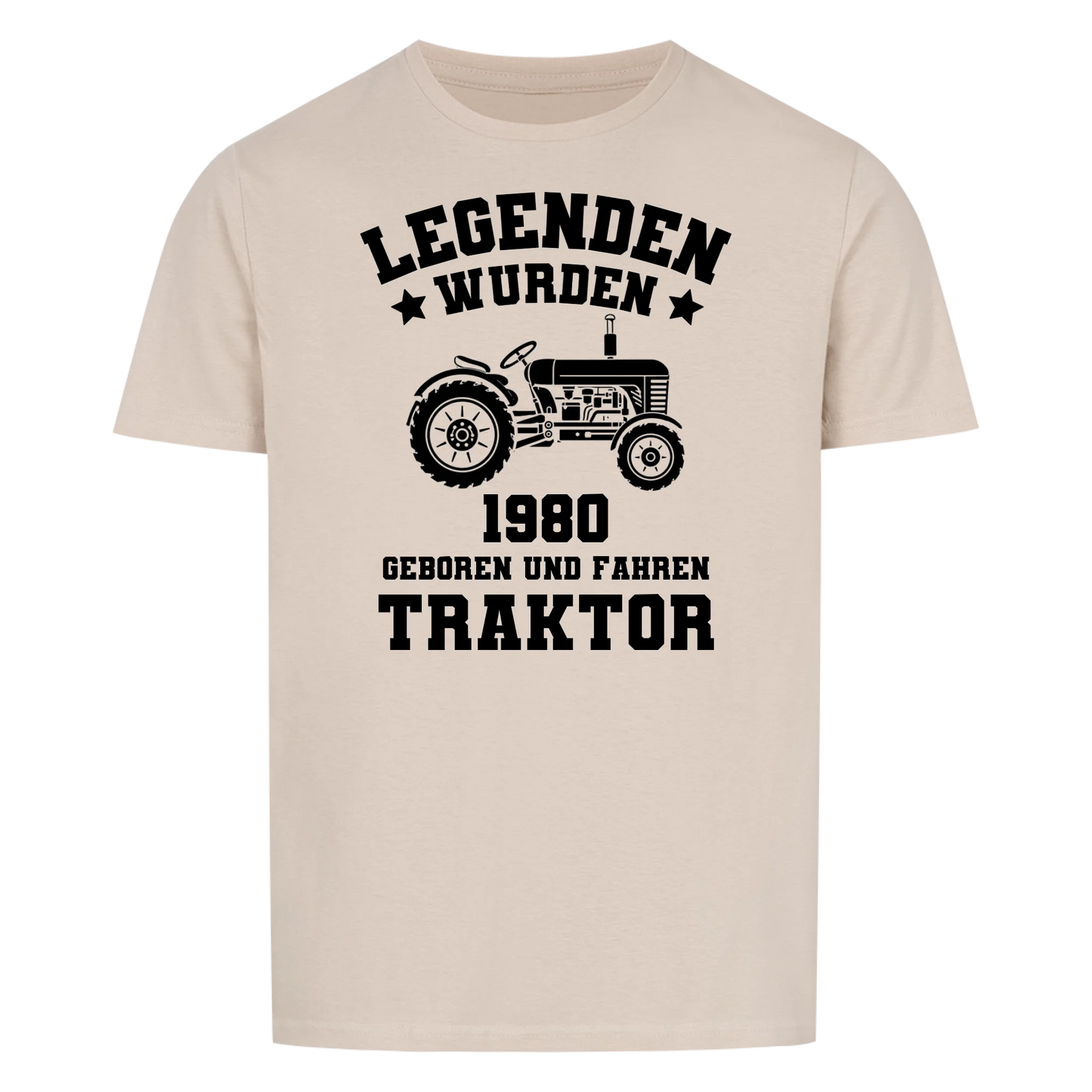 Legenden wurden Jahr geboren und fahren Traktor -- T-Shirt Unisex