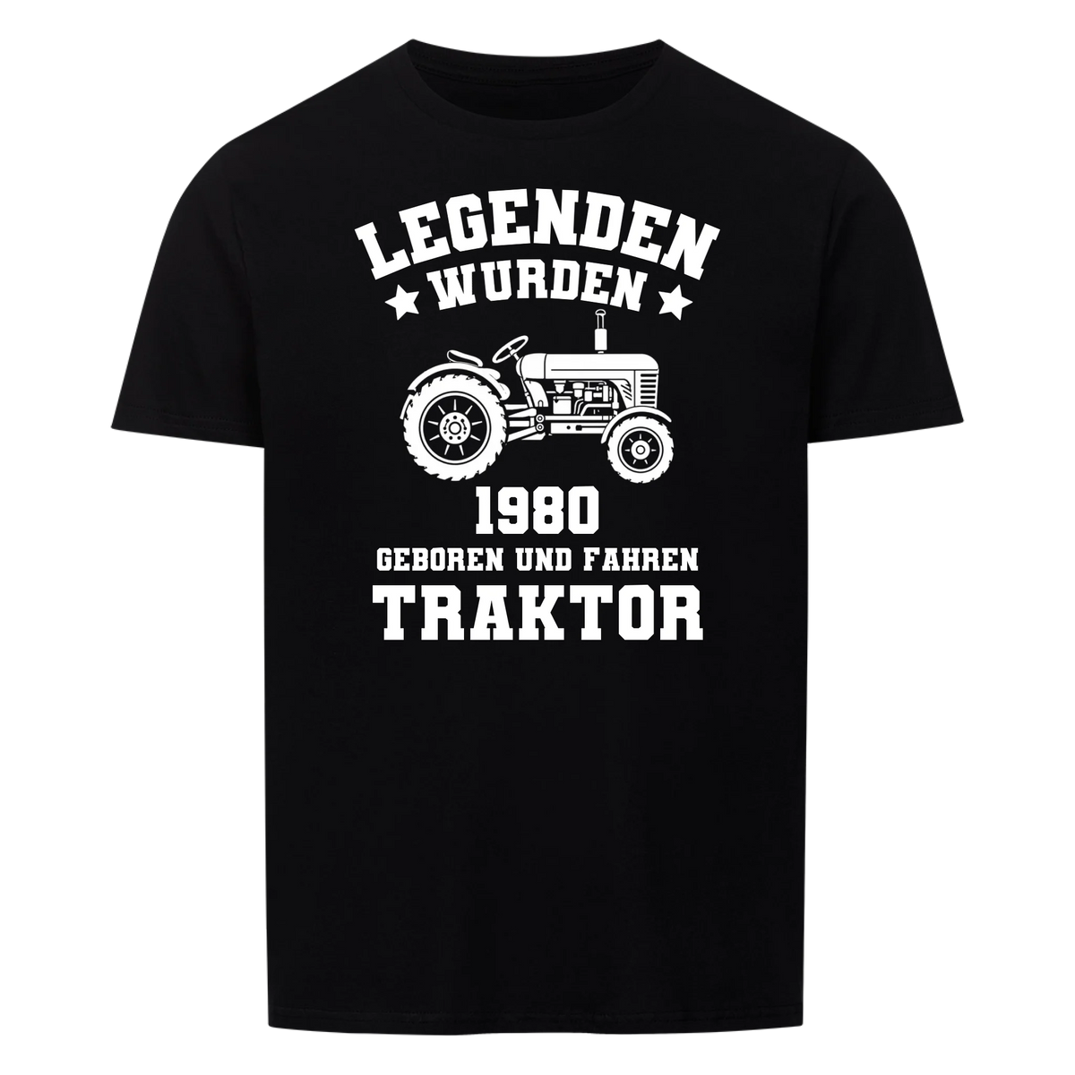 Legenden wurden Jahr geboren und fahren Traktor -- T-Shirt Unisex