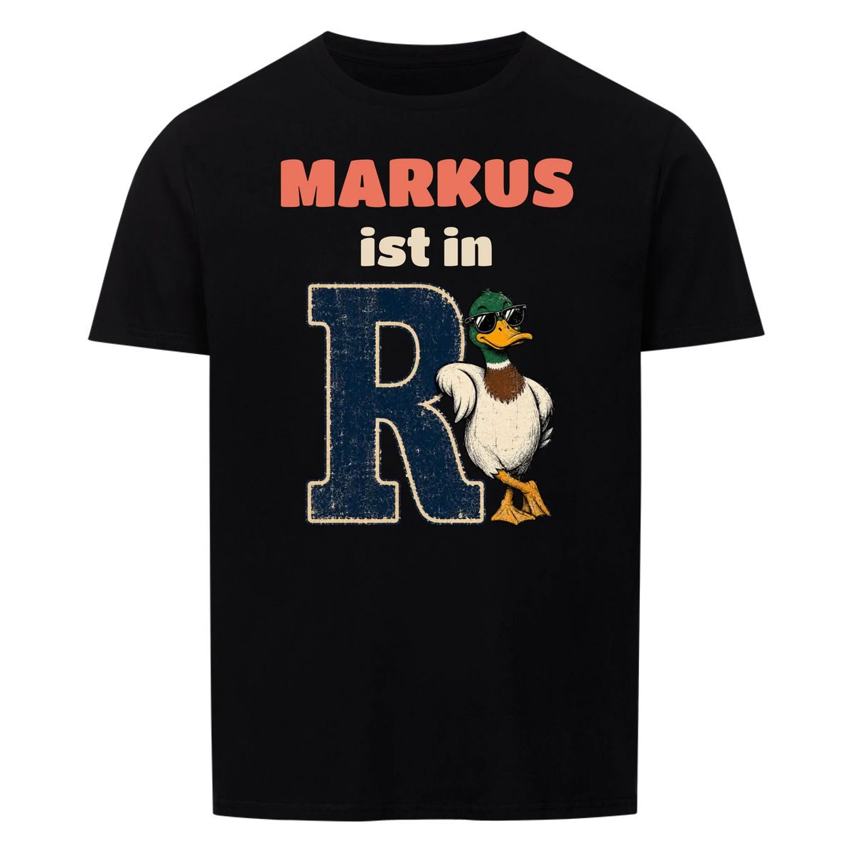 Ist in Rente -- T-Shirt Unisex personalisiert