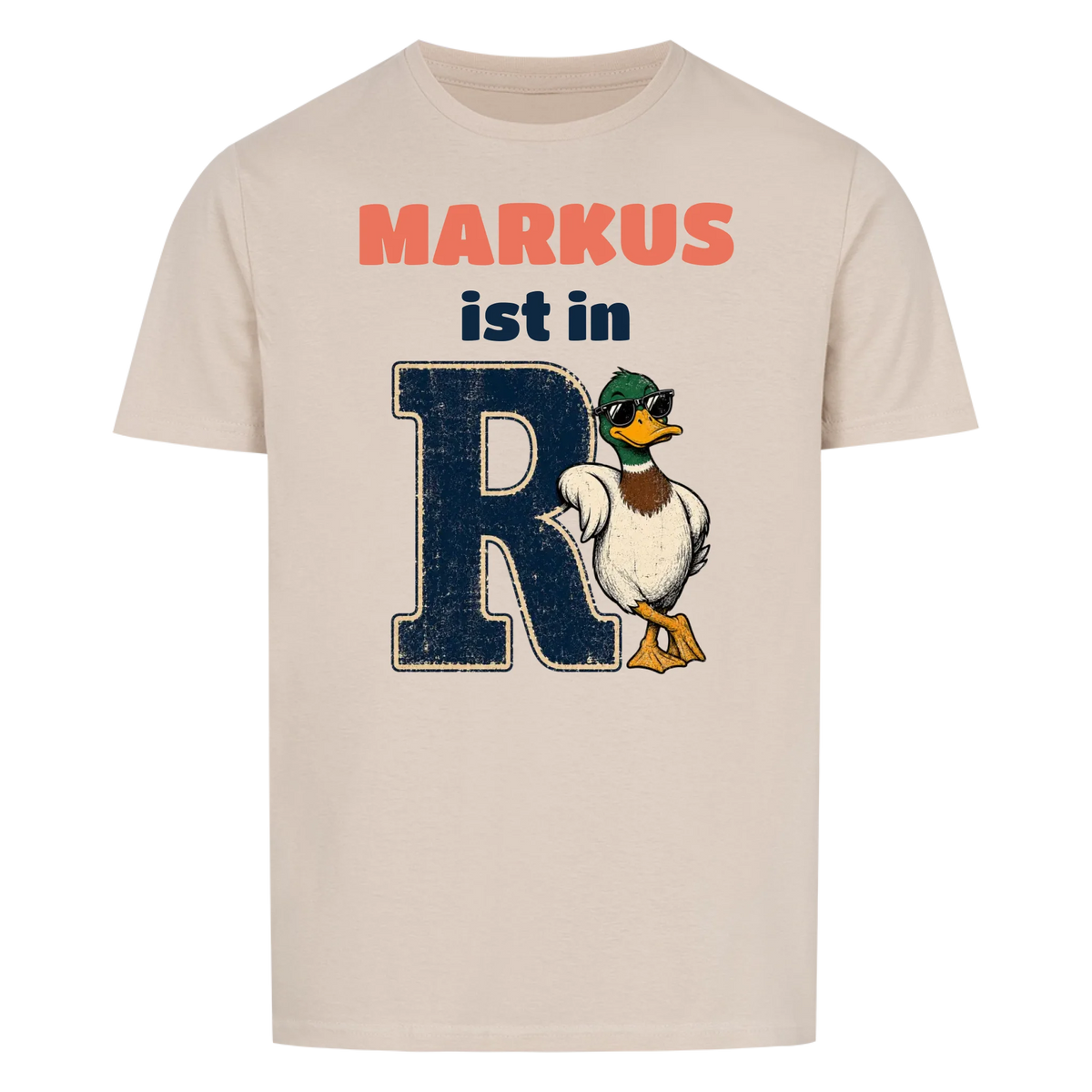 Ist in Rente -- T-Shirt Unisex personalisiert