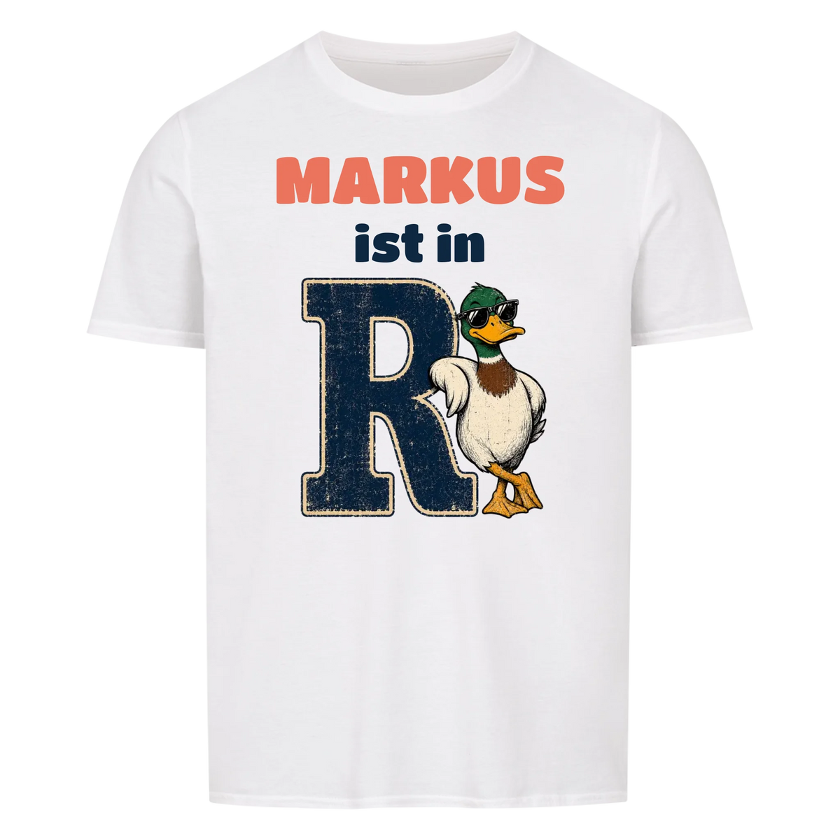 Ist in Rente -- T-Shirt Unisex personalisiert