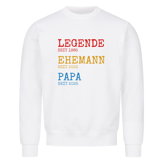 Legende Ehemann Papa -- Sweatshirt / Pulli