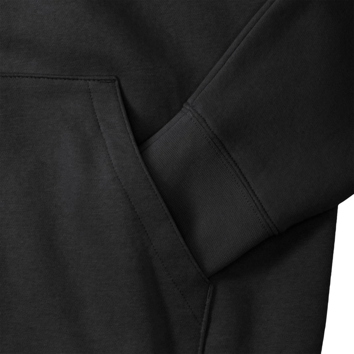 Schwarz Ärmel Tasche