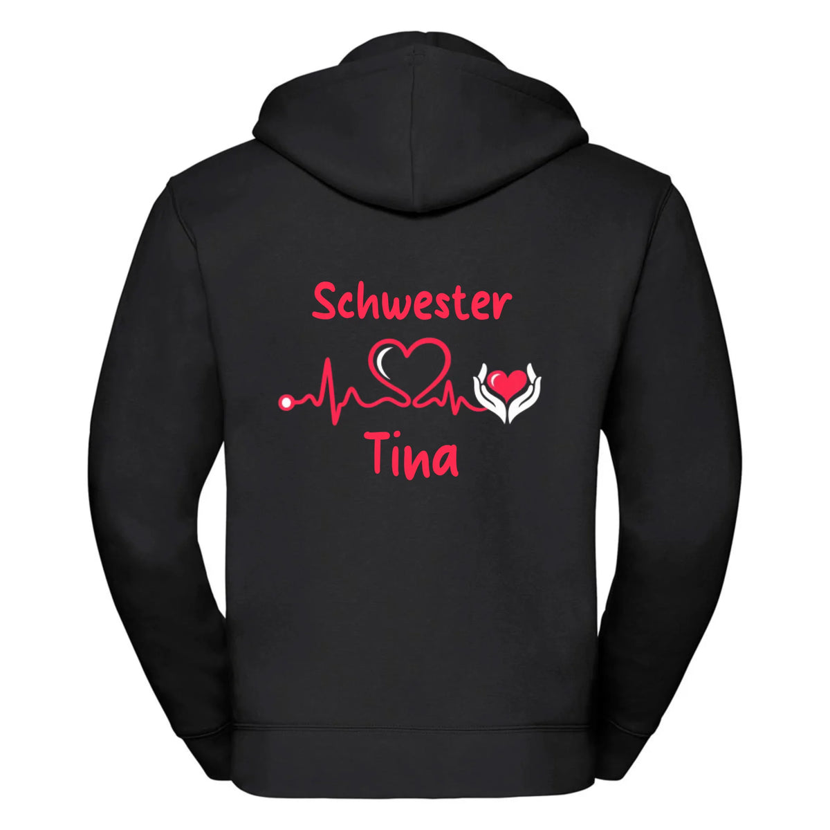 Russel Zipper Schwarz