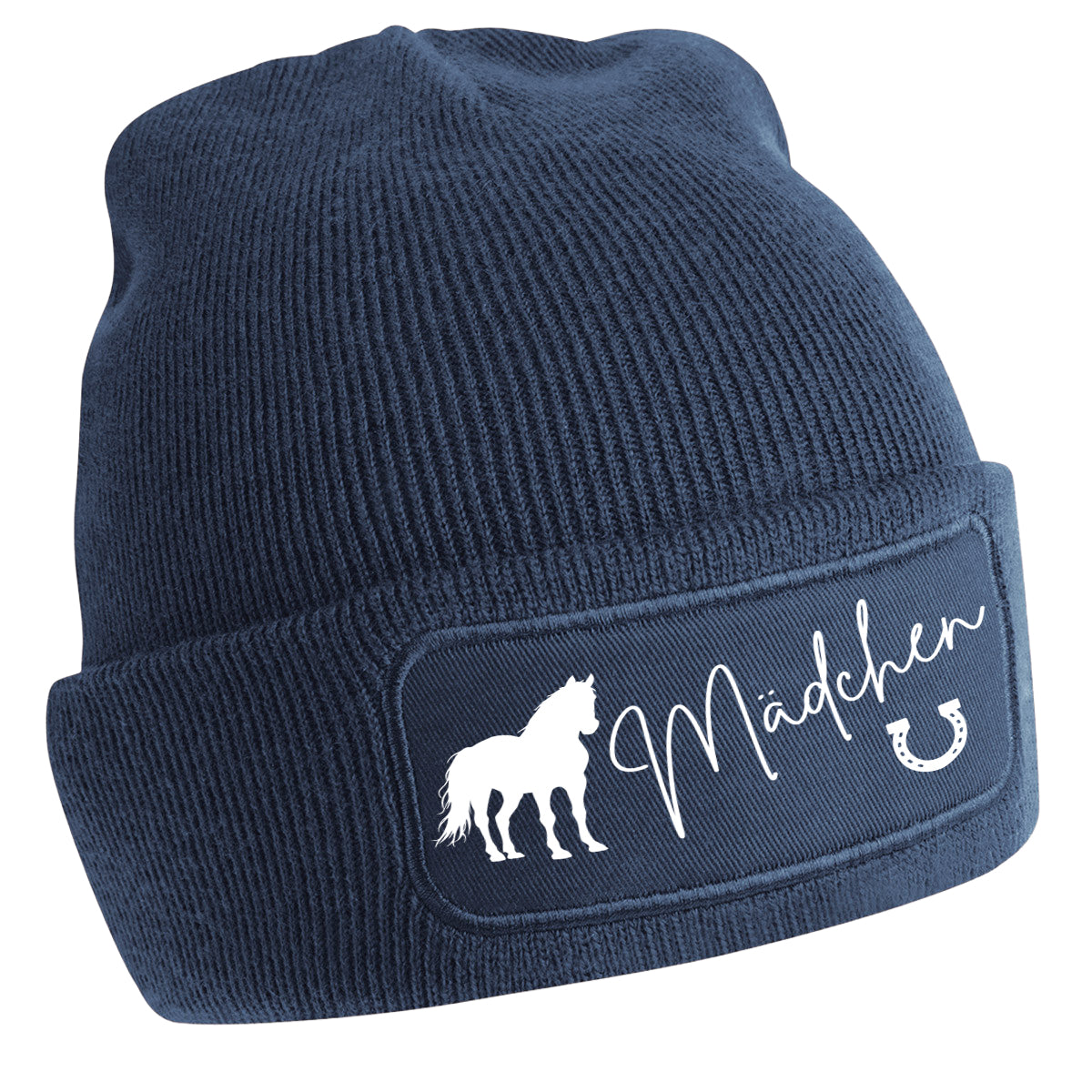 Patch Beanie - Pferdemädchen