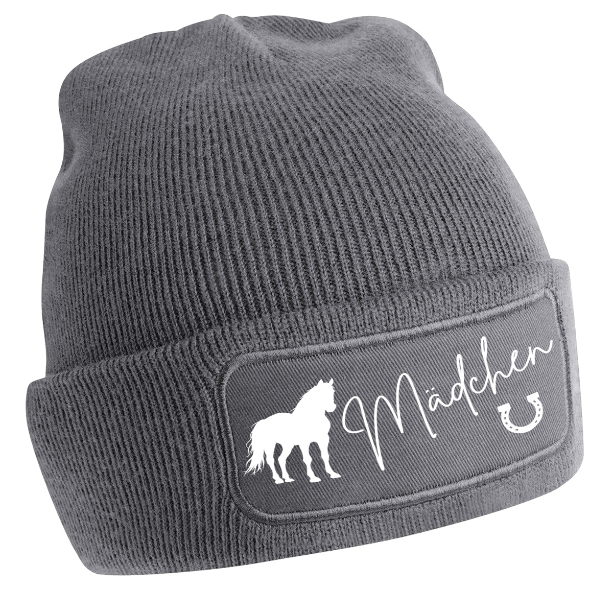 Patch Beanie - Pferdemädchen