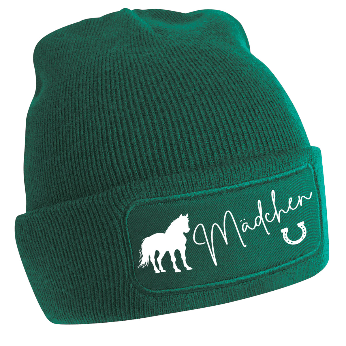 Patch Beanie - Pferdemädchen