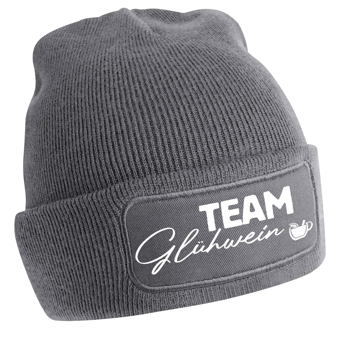Patch Beanie - Team Mulled Wine