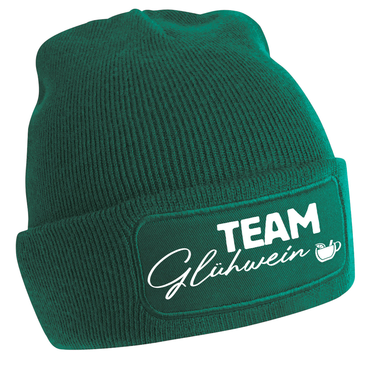 Patch Beanie - Team Mulled Wine