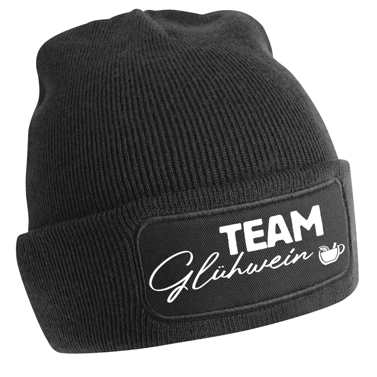 Patch Beanie - Team Mulled Wine