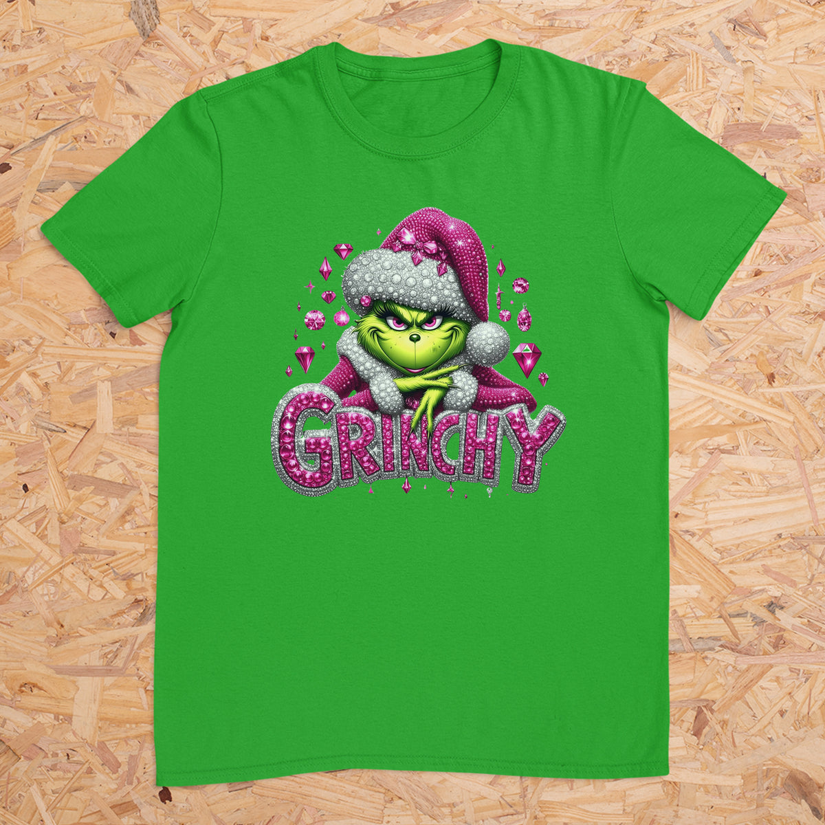 Grinchy (Pink) - T-Shirt Unisex für Männer und Frauen