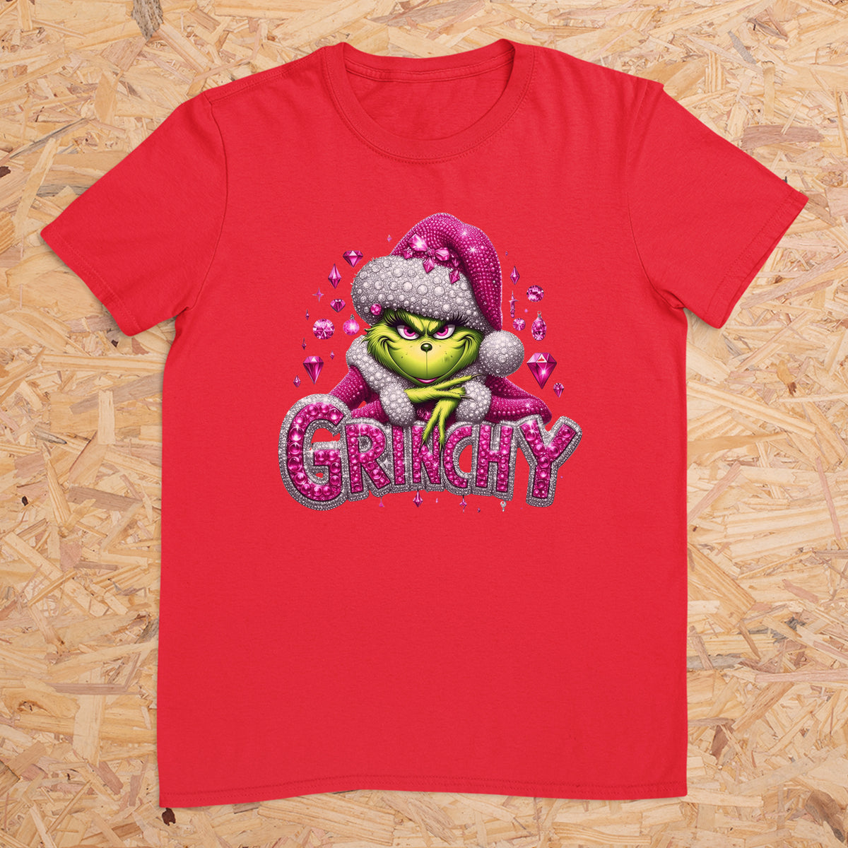 Grinchy (Pink) - T-Shirt Unisex für Männer und Frauen