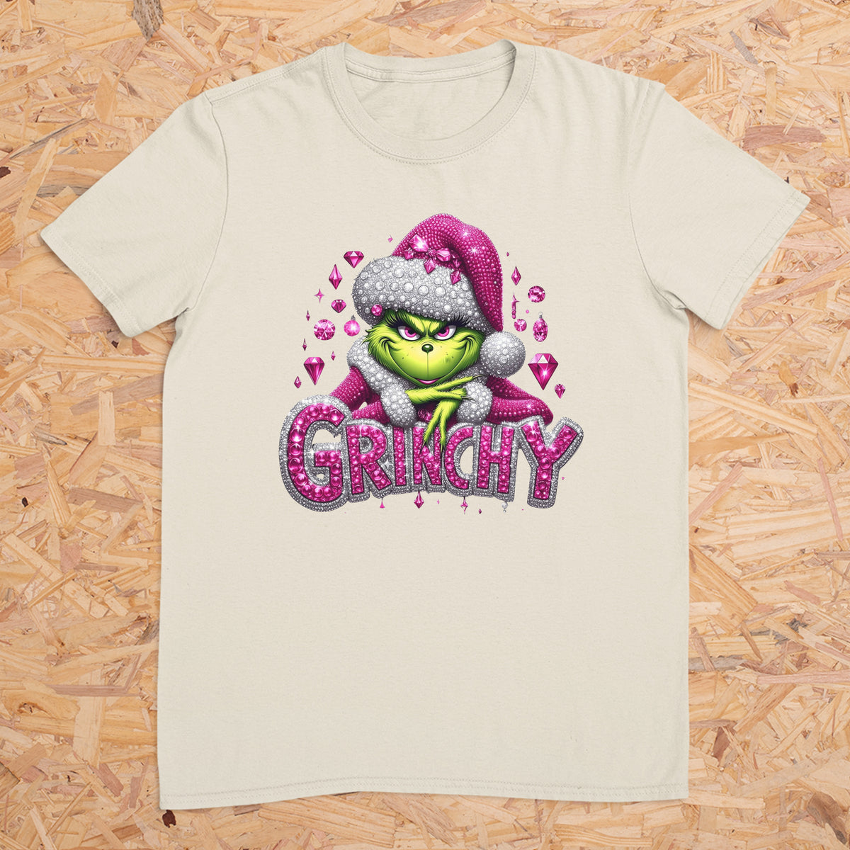 Grinchy (Pink) - T-Shirt Unisex für Männer und Frauen
