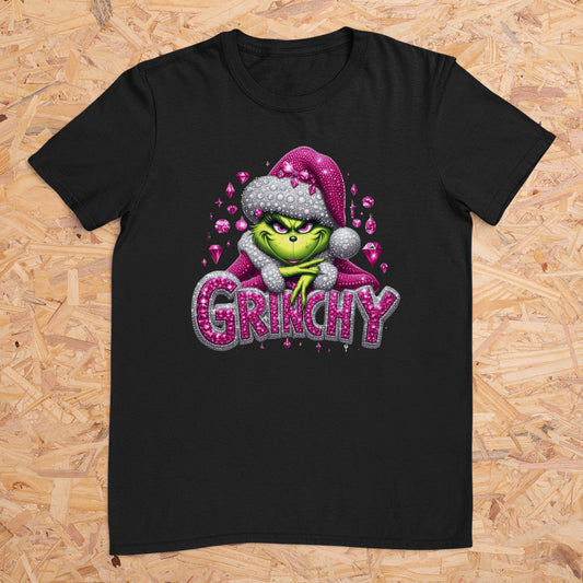 Grinchy (Pink) - T-Shirt Unisex für Männer und Frauen