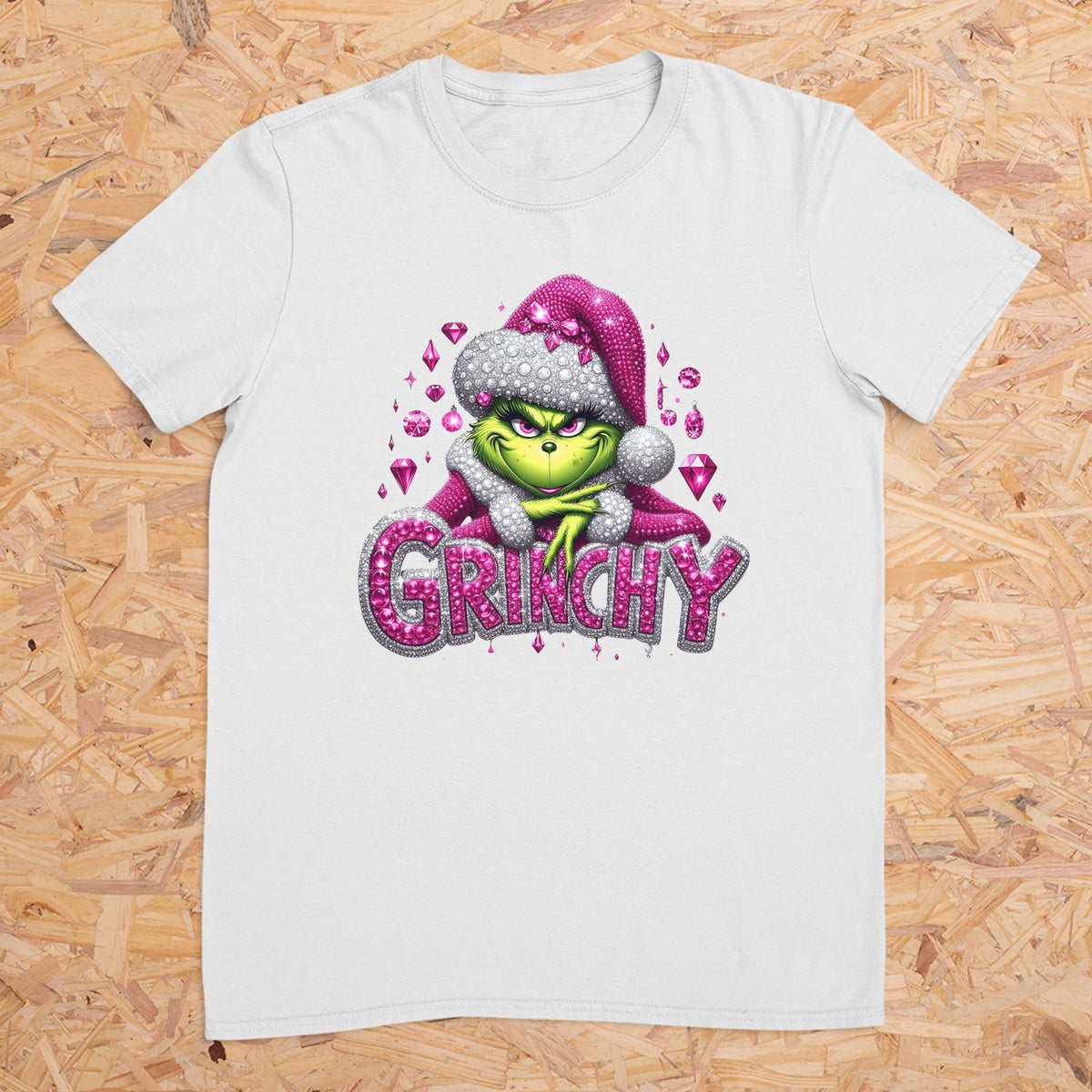 Grinchy (Pink) - T-Shirt Unisex für Männer und Frauen