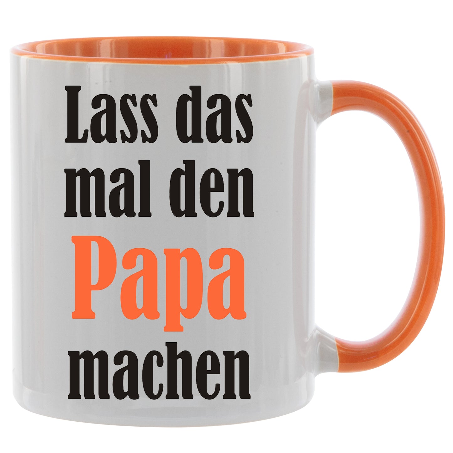 Tasse „Lass das mal den Papa machen“ – 330ml