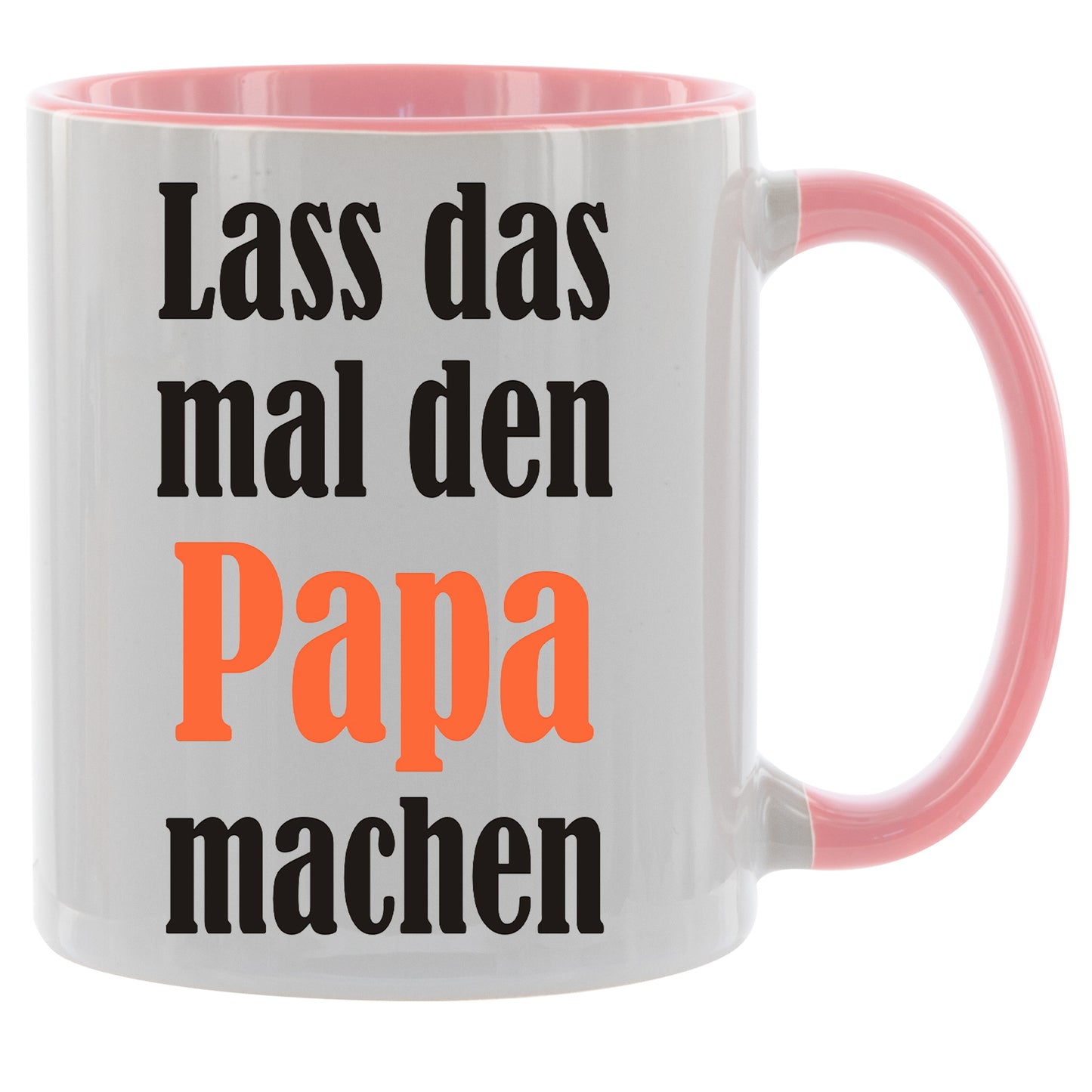 Tasse „Lass das mal den Papa machen“ – 330ml