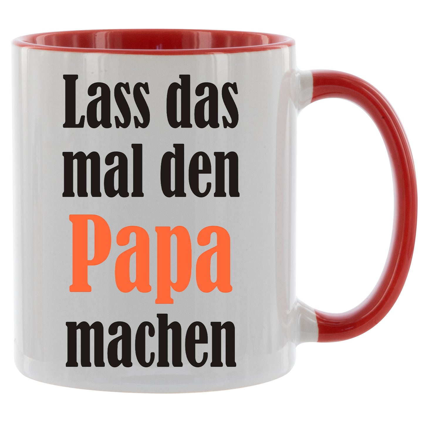 Tasse „Lass das mal den Papa machen“ – 330ml