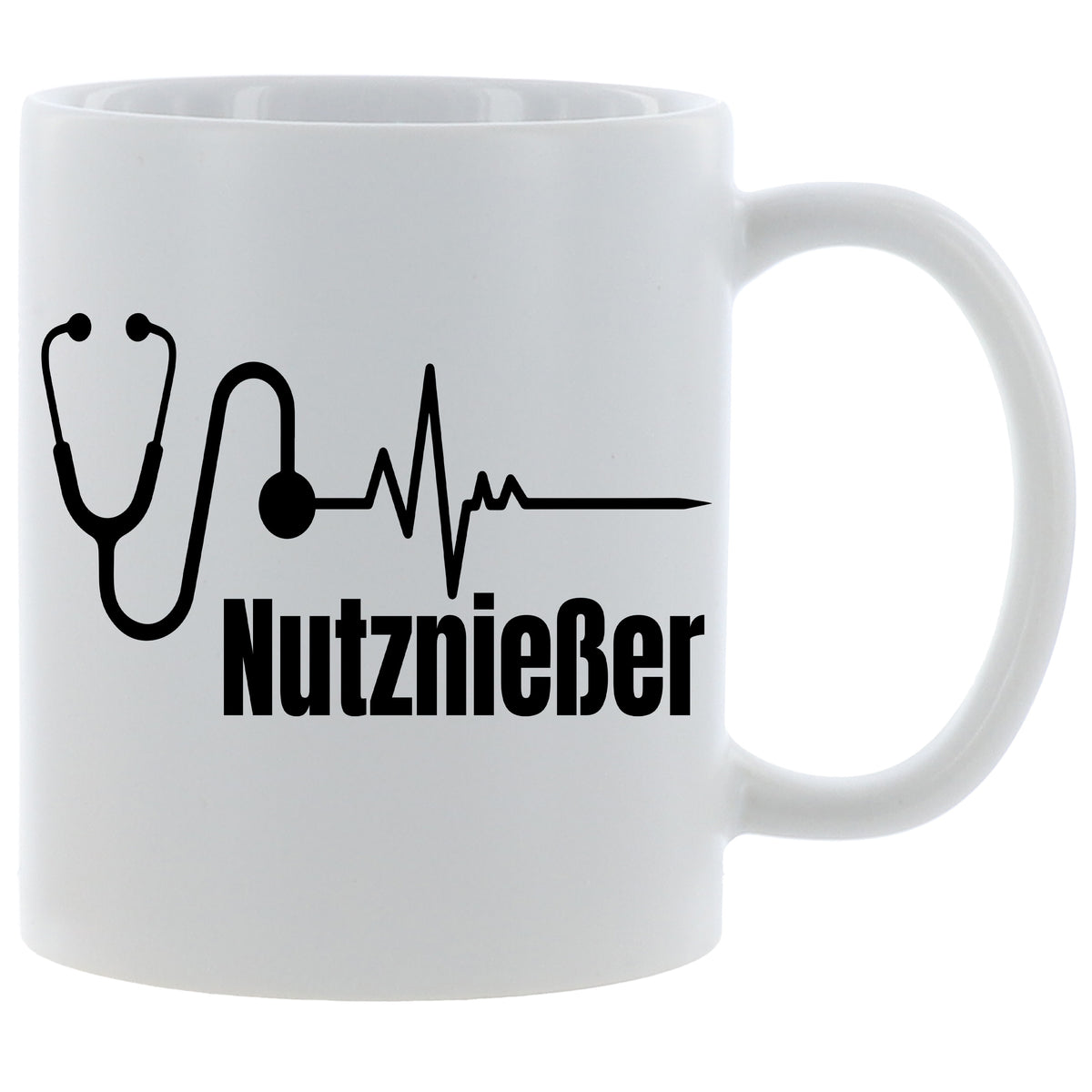 Nutznießer - Kaffeetasse verschiedene Farben - 330ml - Perfekt fürs Büro