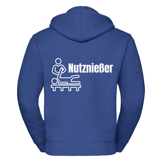 Nutznießer Physiotherapeut -- Zipper Hoodie / Weste Unisex