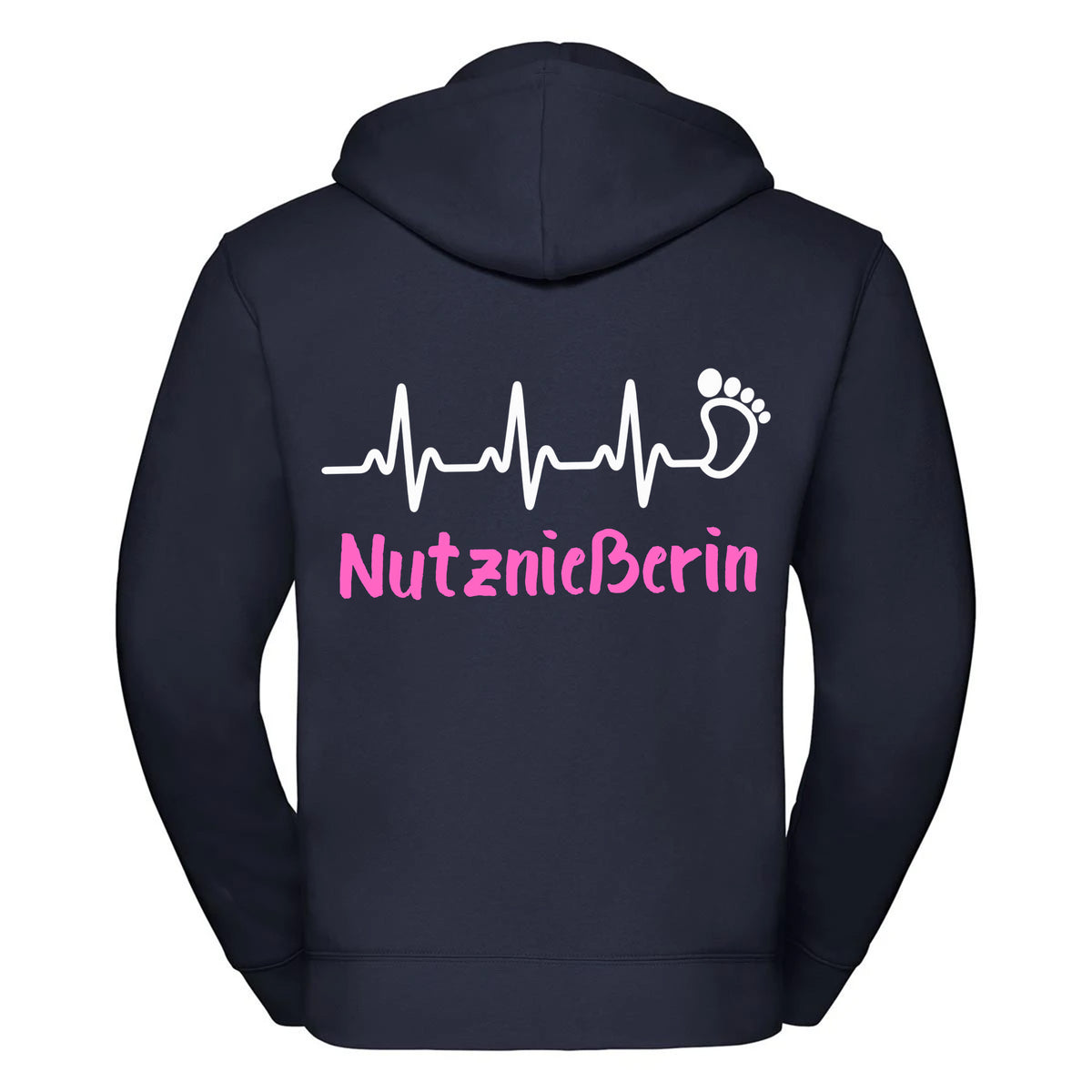 Nutznießerin Hebamme / Kreissaal-- Zipper Hoodie / Weste Unisex