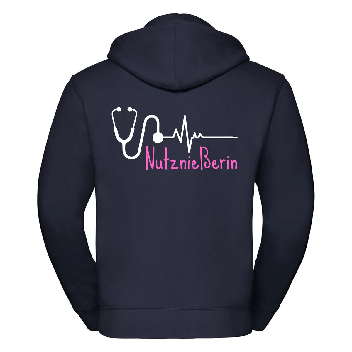 Nutznießerin -- Zipper Hoodie / Weste Unisex