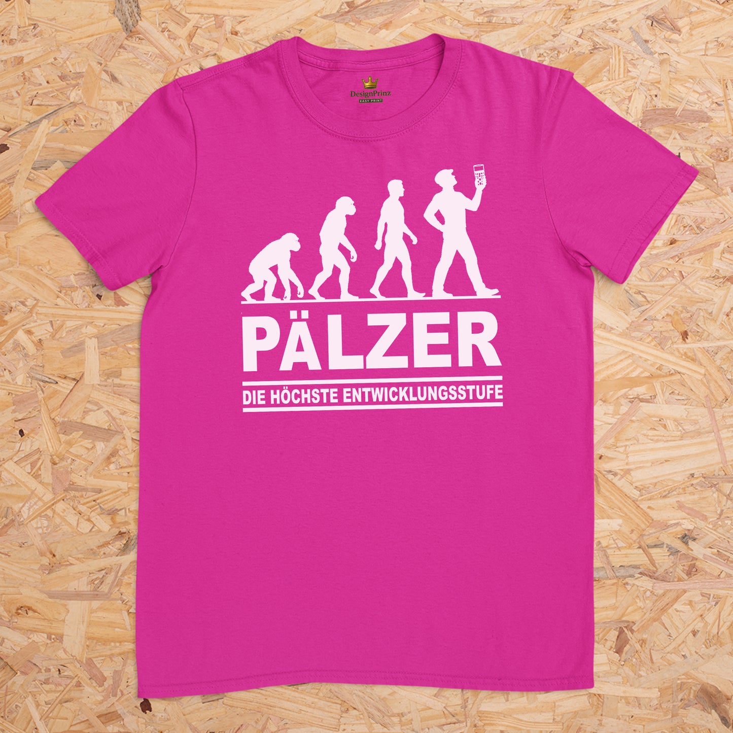Pälzer die höchste Entwicklungsstufe -- T-Shirt Unisex