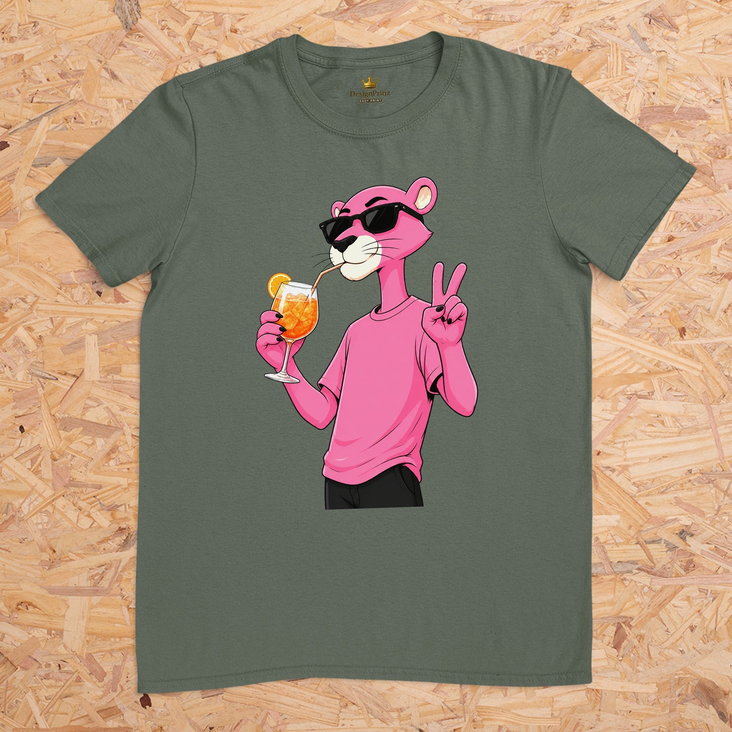 Panther Peace Spritz -- T-Shirt Unisex