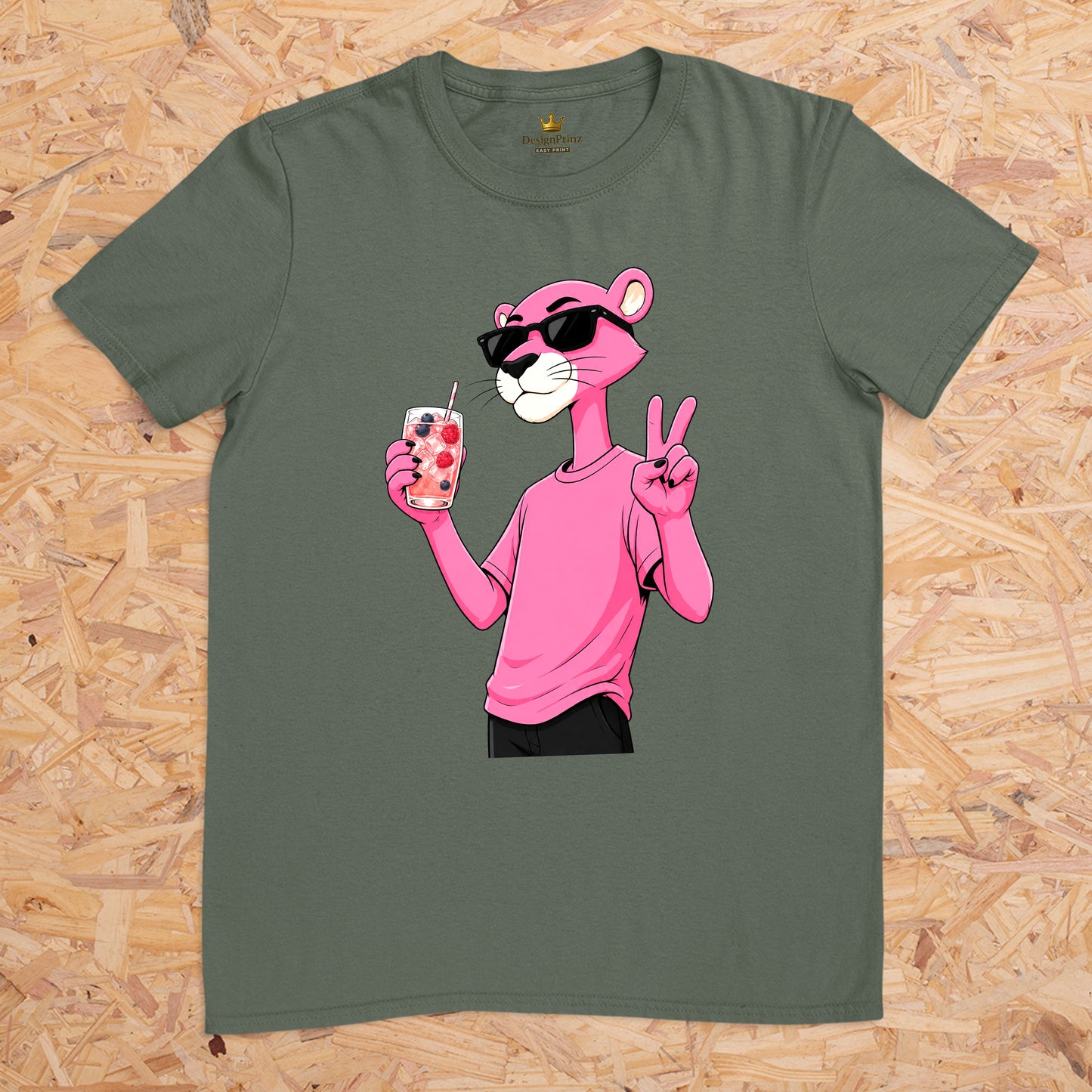Panther Peace Wildberry Lillet -- T-Shirt Unisex