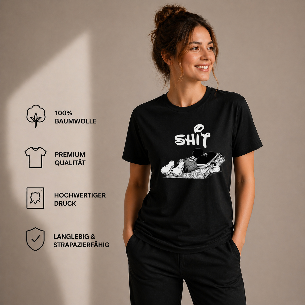 Shit - Mouse -- T-Shirt Unisex