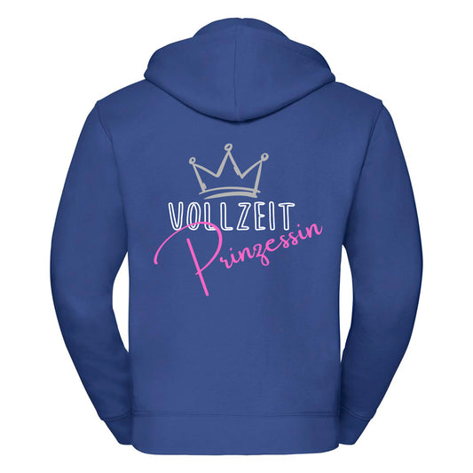Vollzeitprinzessin -- Zipper Hoodie / Weste Unisex