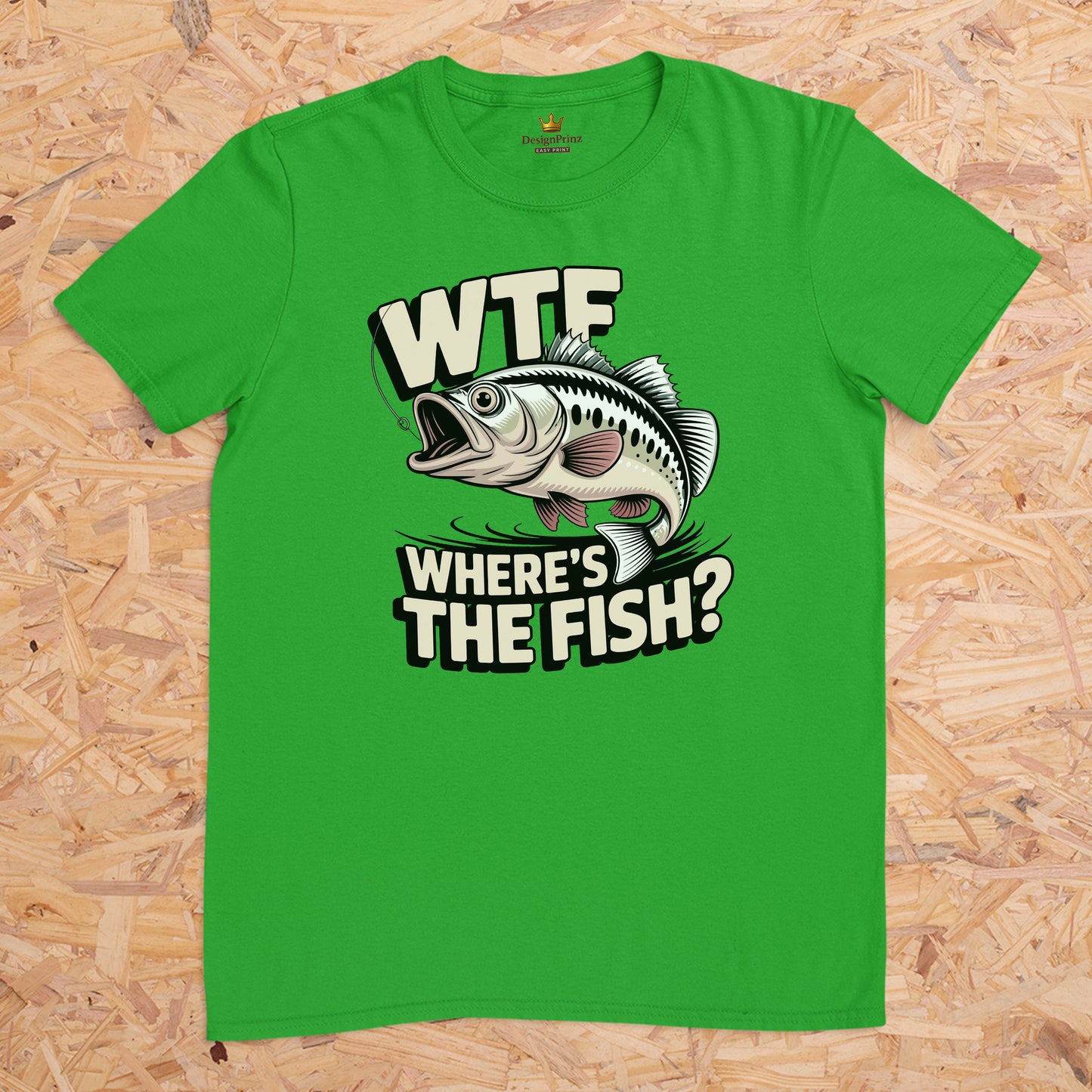 WTF Where's the Fish -- T-Shirt Unisex