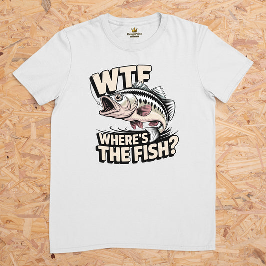 WTF Where's the Fish -- T-Shirt Unisex