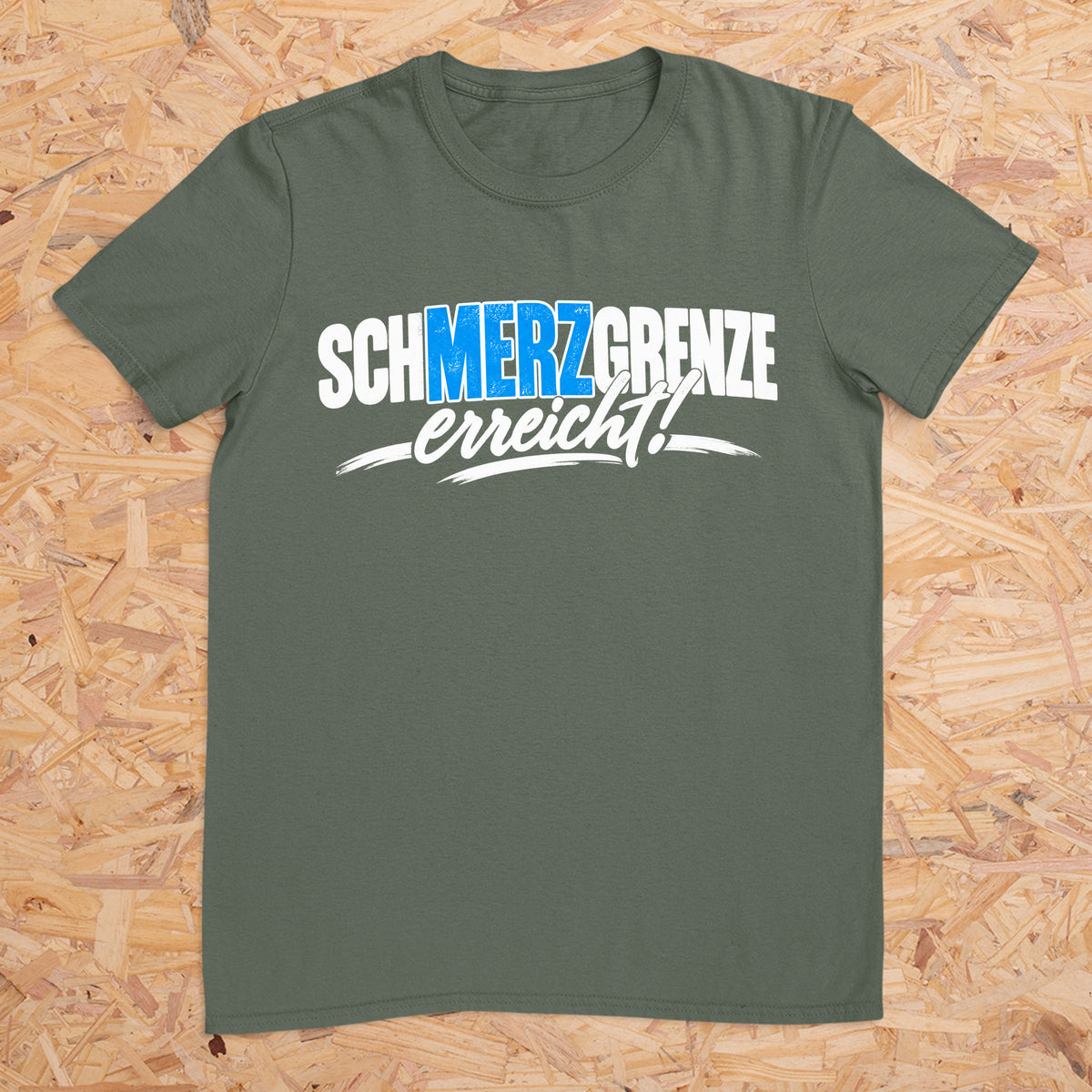 schMERZgrenze erreicht Design 2 -- T-Shirt Unisex