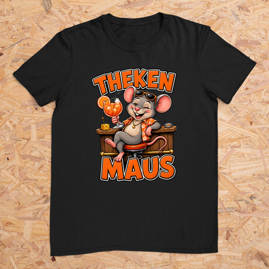 Theken Maus (Aperol) -- T-Shirt Unisex